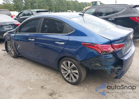 2018 Hyundai Accent Limited from USA, damaged, VIN 3KPC34A35JE020998